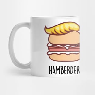 Hamberders & Covfefe Trump Parody Funny Mug